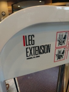 Leg Extension machine