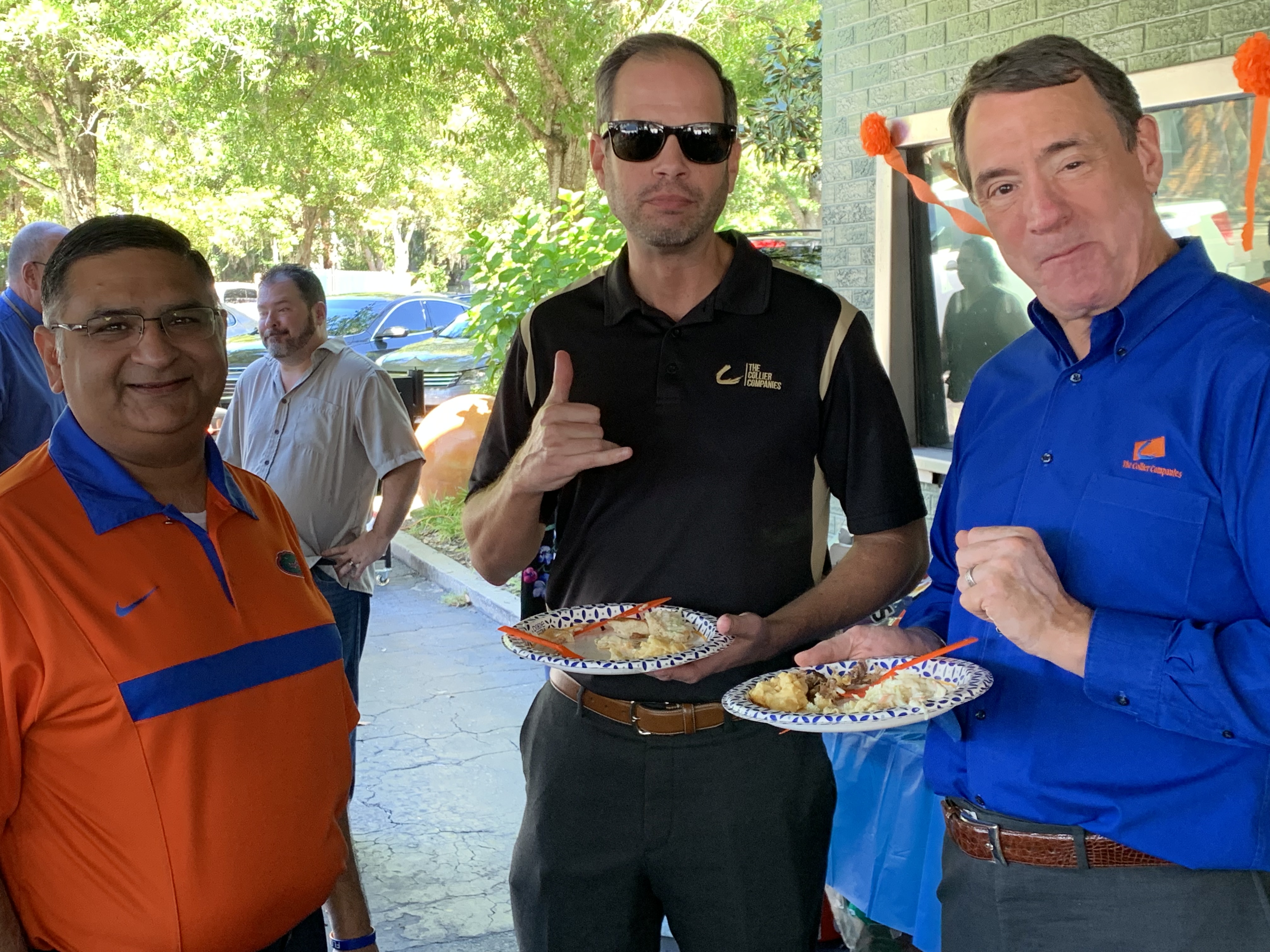 Team Members enjoy the company BBQ Luncheon