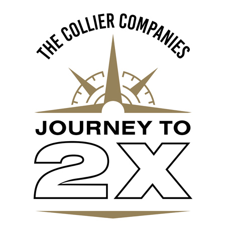The Collier Companies 2X logo.